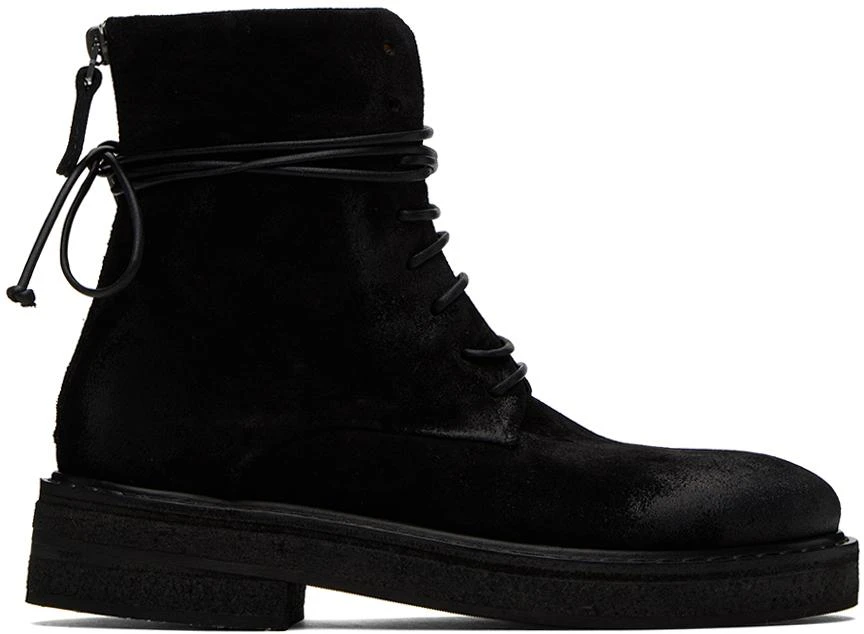 商品Marsèll|SSENSE Exclusive Black Parrucca Boots,价格¥2906,第1张图片