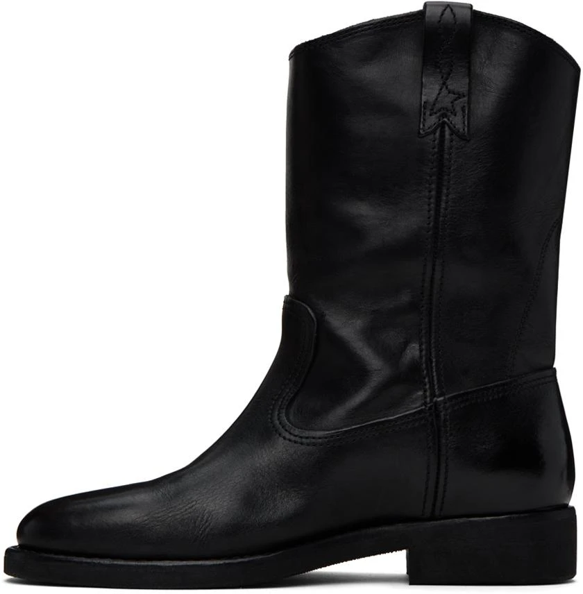 商品Golden Goose|Black Biker Boots,价格¥8003,第3张图片详细描述