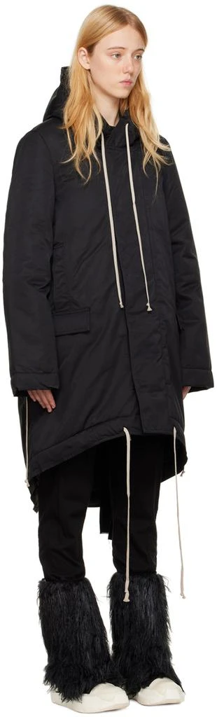 商品Rick Owens|Black Fishtail Coat,价格¥4728,第2张图片详细描述