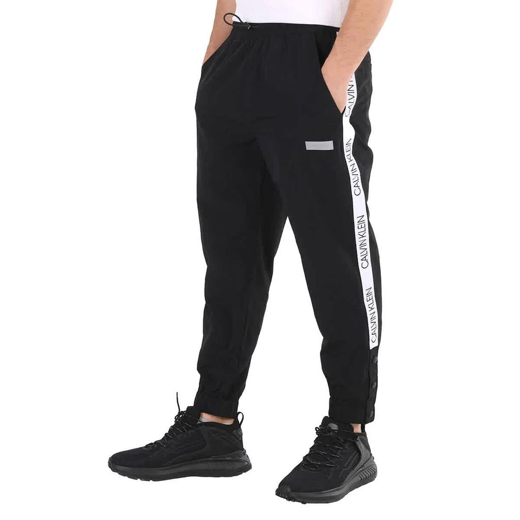 商品Calvin Klein|Men's Black Drawstring Sports Track Pants,价格¥488,第3张图片详细描述