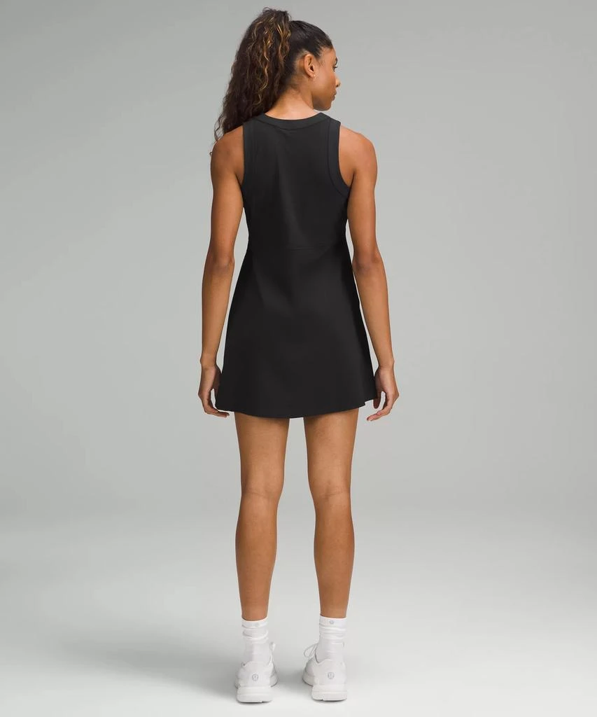 商品Lululemon|Grid-Texture Sleeveless Linerless Tennis Dress,价格¥576,第2张图片详细描述
