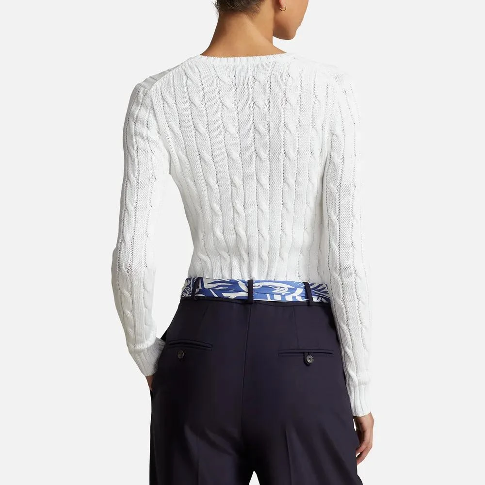 商品Ralph Lauren|Polo Ralph Lauren Julianna Cable Knit Cotton Jumper,价格¥1828,第2张图片详细描述