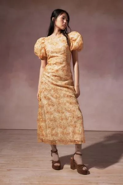 商品Sister Jane|Sister Jane Dream Garden Sequin Floral Midi Dress,价格¥604,第1张图片