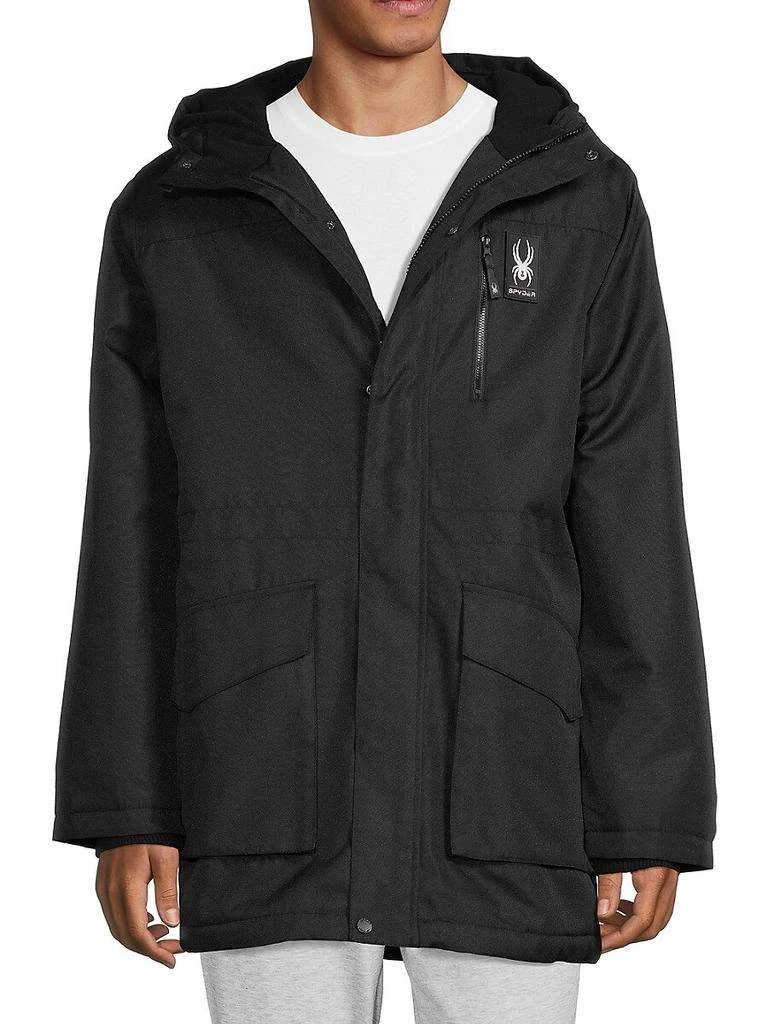 商品Spyder|Parka Black,价格¥441,第1张图片