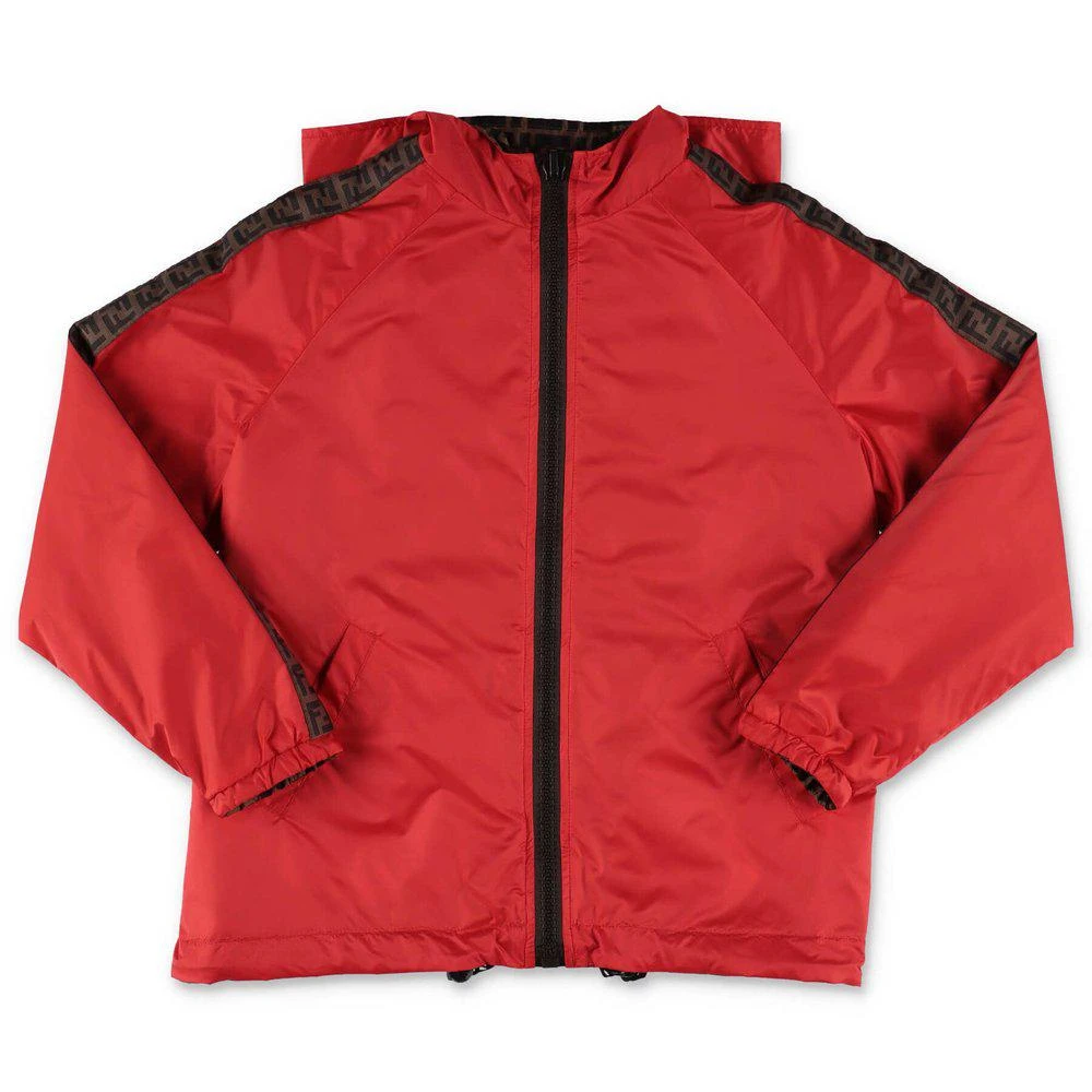 商品Fendi|Fendi Hooded Zipped Jacket,价格¥4927,第1张图片