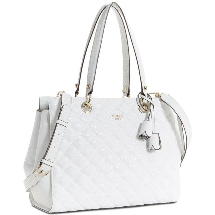 商品GUESS|Seraphina Medium Satchel,价格¥525,第4张图片详细描述