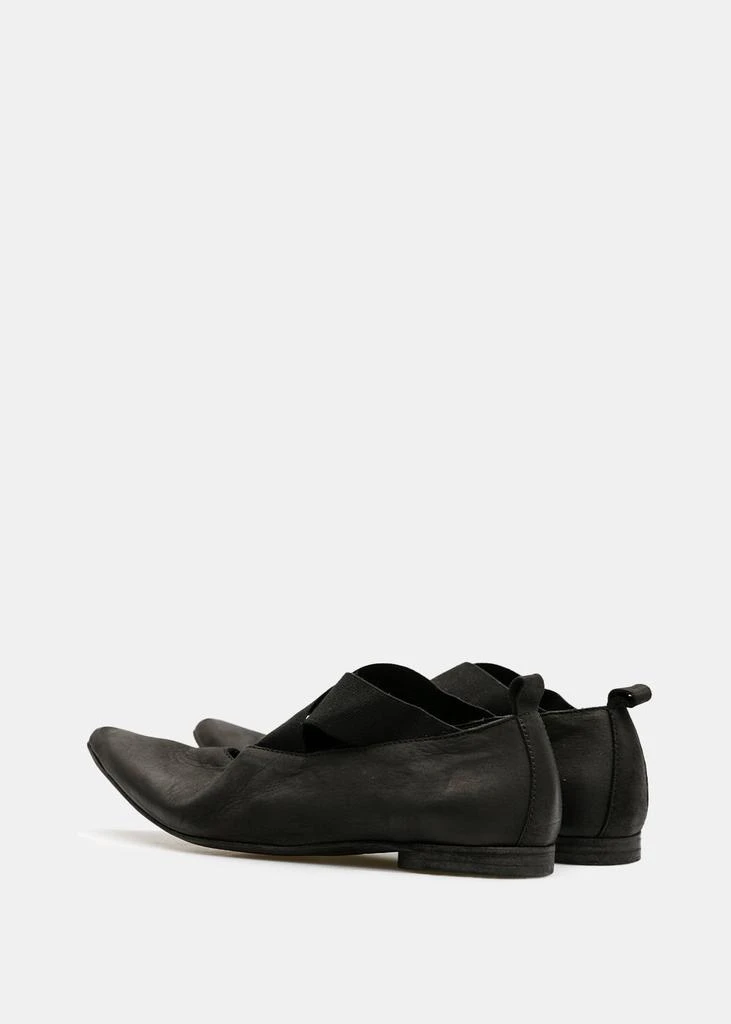 商品Uma Wang|Uma Wang Black Pointed Ballet Flats,价格¥3892,第4张图片详细描述