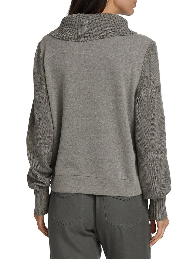 商品Splendid|Fjord Funnel-Neck Sweatshirt,价格¥709,第5张图片详细描述