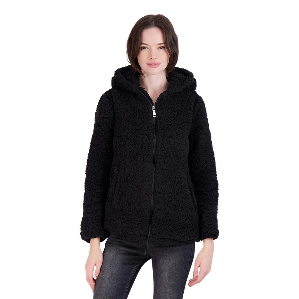 商品Madden Girl|Madden Girl Women's Sherpa Zip Up Jacket,价格¥106,第1张图片