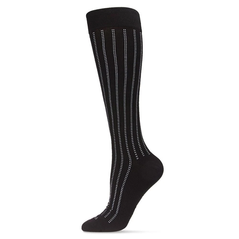 商品Memoi|Men's Highway Stripe Cotton Compression Socks,价格¥133,第1张图片