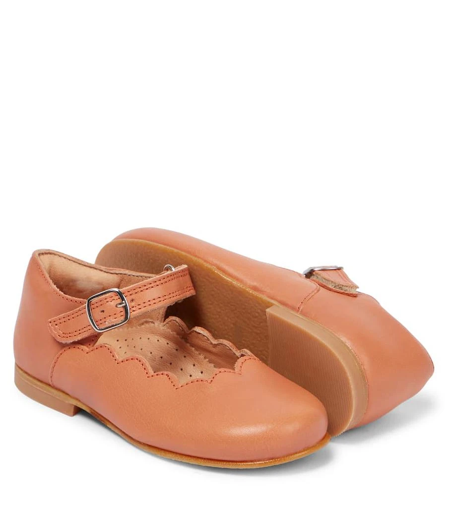 Leather ballet flats 商品