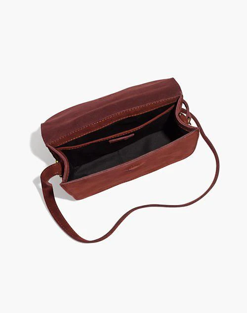 商品Madewell|The Holland Shoulder Bag in Nubuck Leather,价格¥946,第2张图片详细描述