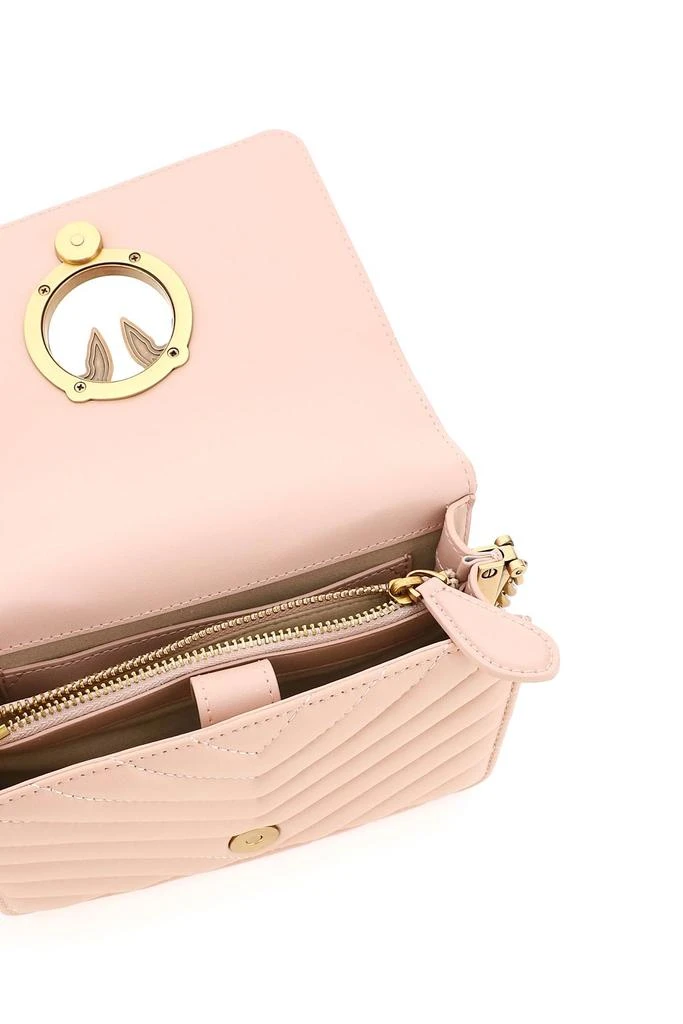 商品PINKO|Love Click V Quilt Mini Bag Pinko,价格¥1874,第2张图片详细描述