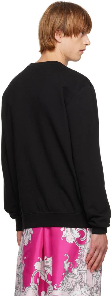 商品Versace|Black La Greca Sweatshirt,价格¥2293,第3张图片详细描述