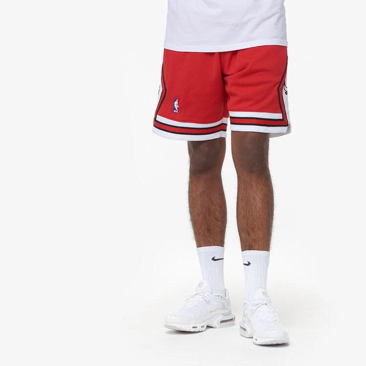 商品Mitchell & Ness|Mitchell & Ness NBA Authentic Shorts - Men's 短裤,价格¥596,第2张图片详细描述