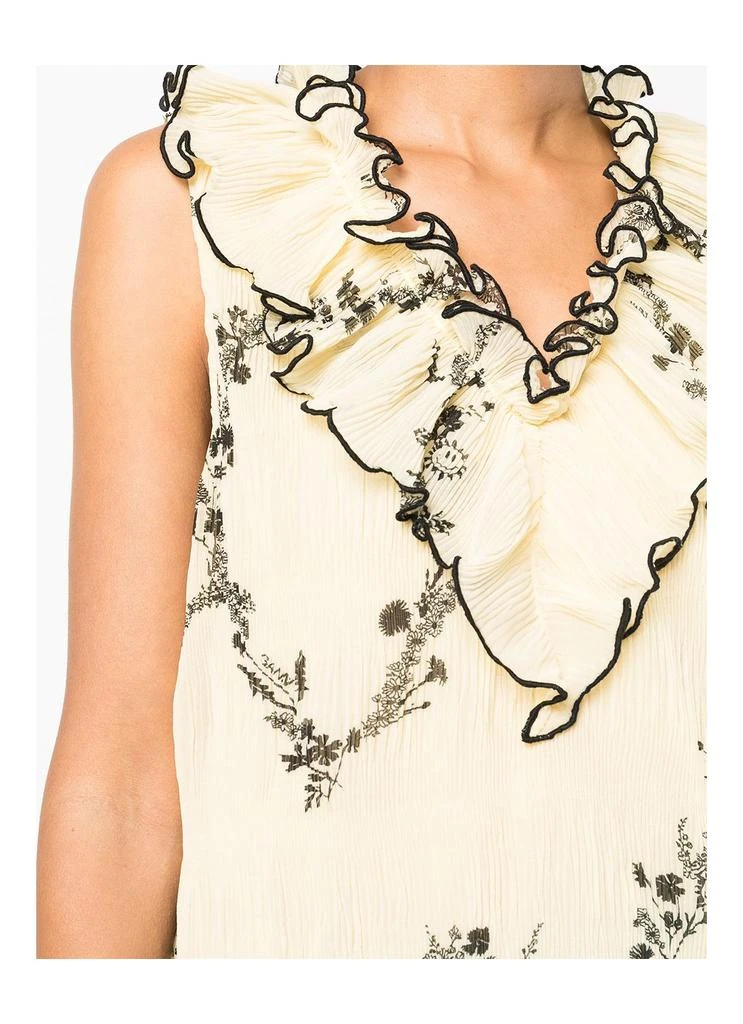 商品Ganni|Pleated Georgette,价格¥566,第5张图片详细描述