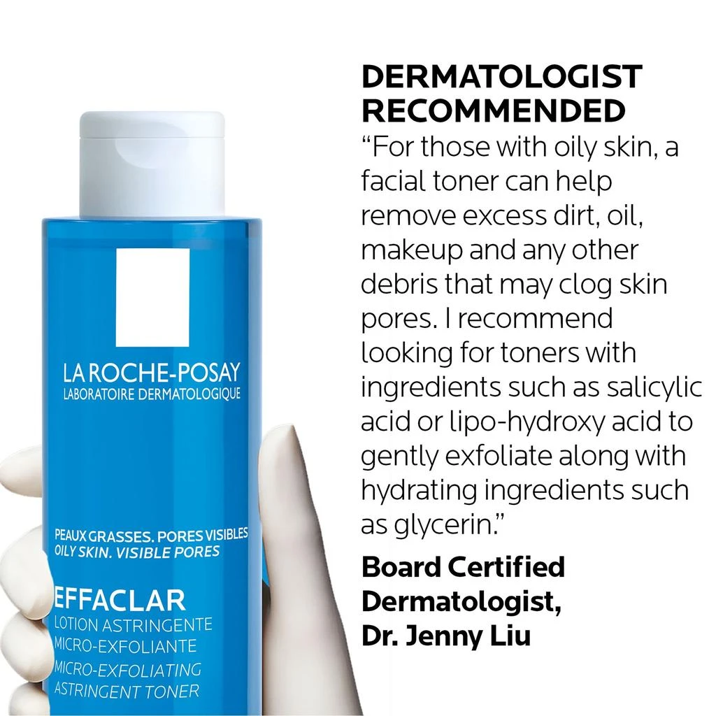 商品La Roche Posay|La Roche-Posay Effaclar Toner Astringent Lotion Micro-Exfoliant,价格¥215,第5张图片详细描述
