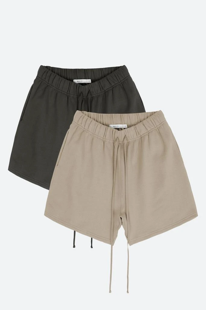 商品MNML|Every Day Sweatshorts 2 Pack - Vintage Black/Earth,价格¥558,第1张图片