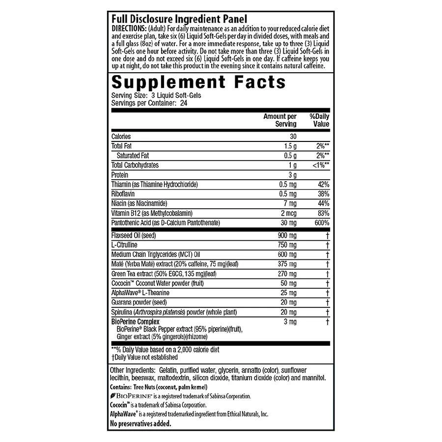 商品Irwin Naturals|Keto-Karma Burn Fat Red Softgels,价格¥41,第2张图片详细描述