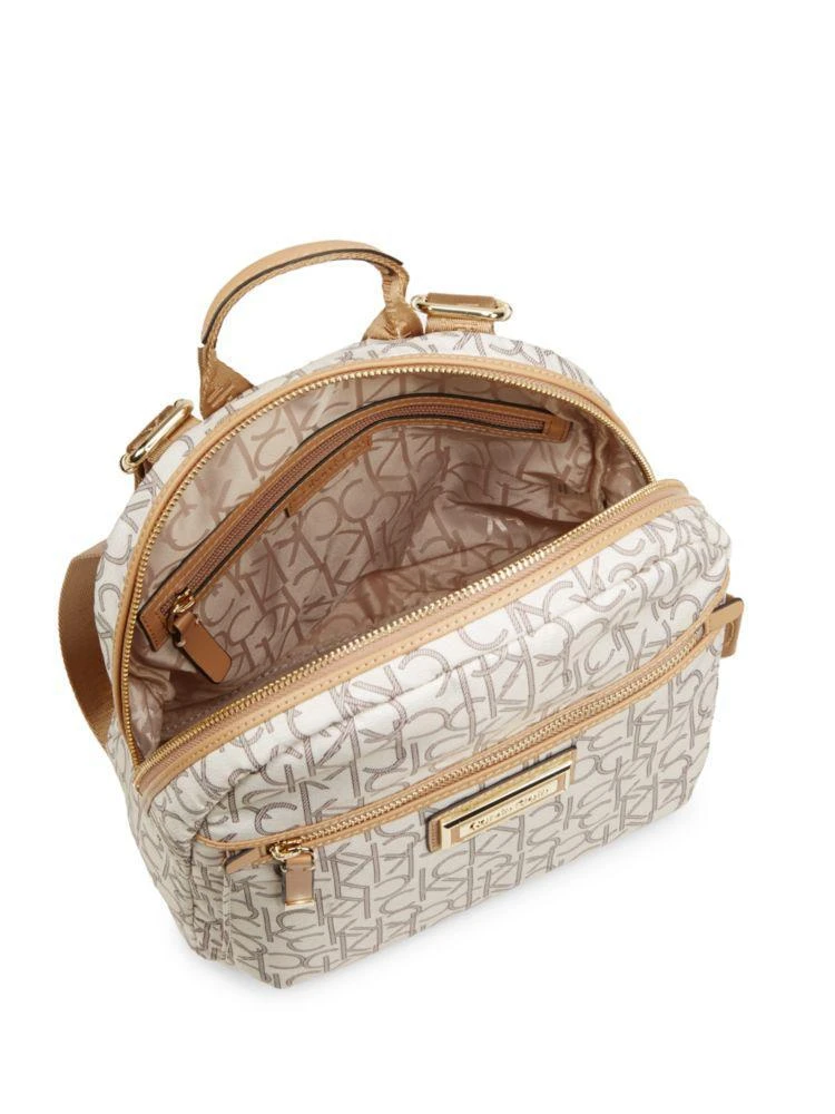 商品Calvin Klein|Logo Monogrammed Mini Backpack,价格¥357,第3张图片详细描述