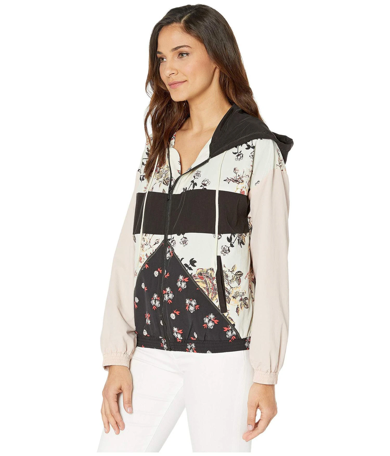 商品Juicy Couture|Secret Garden Floral Nylon Track Jacket,价格¥379,第2张图片详细描述