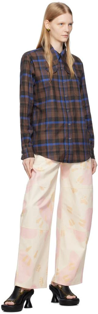 商品Collina Strada|Beige & Pink Stomp Jeans,价格¥1282,第4张图片详细描述