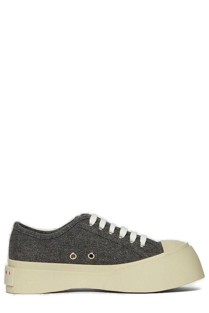 商品Marni|Marni Almond Toe Lace-Up Sneakers,价格¥2496,第1张图片