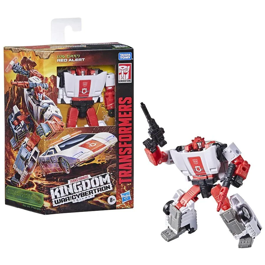 商品Transformers|Transformers Generations War for Cybertron: Kingdom Deluxe WFC-K38 Red Alert,价格¥209,第4张图片详细描述