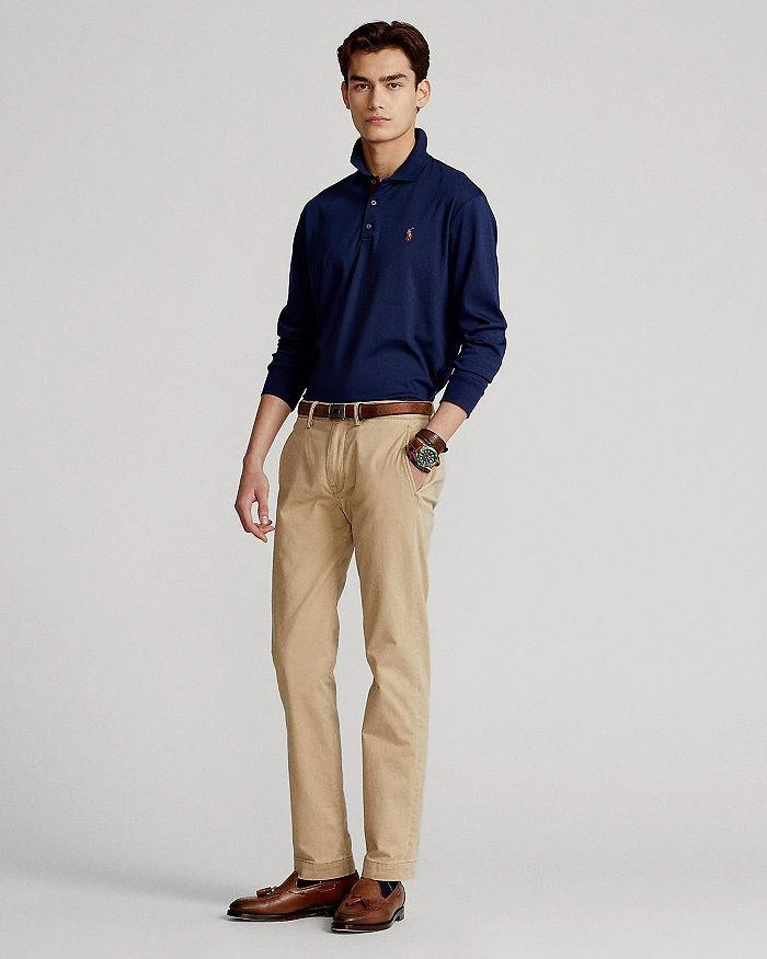 商品Ralph Lauren|Classic Fit Soft Cotton Long-Sleeve Polo Shirt,价格¥515,第2张图片详细描述