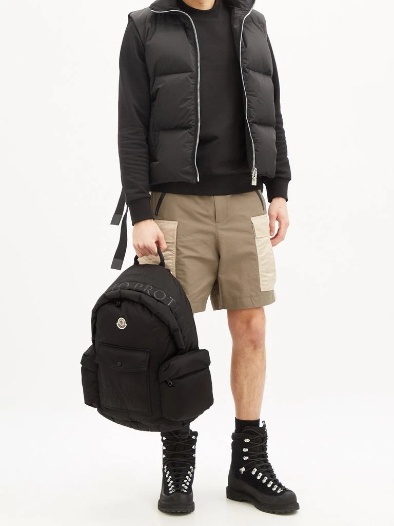 商品Moncler|Maya logo-patch padded-shell backpack,价格¥8283,第3张图片详细描述
