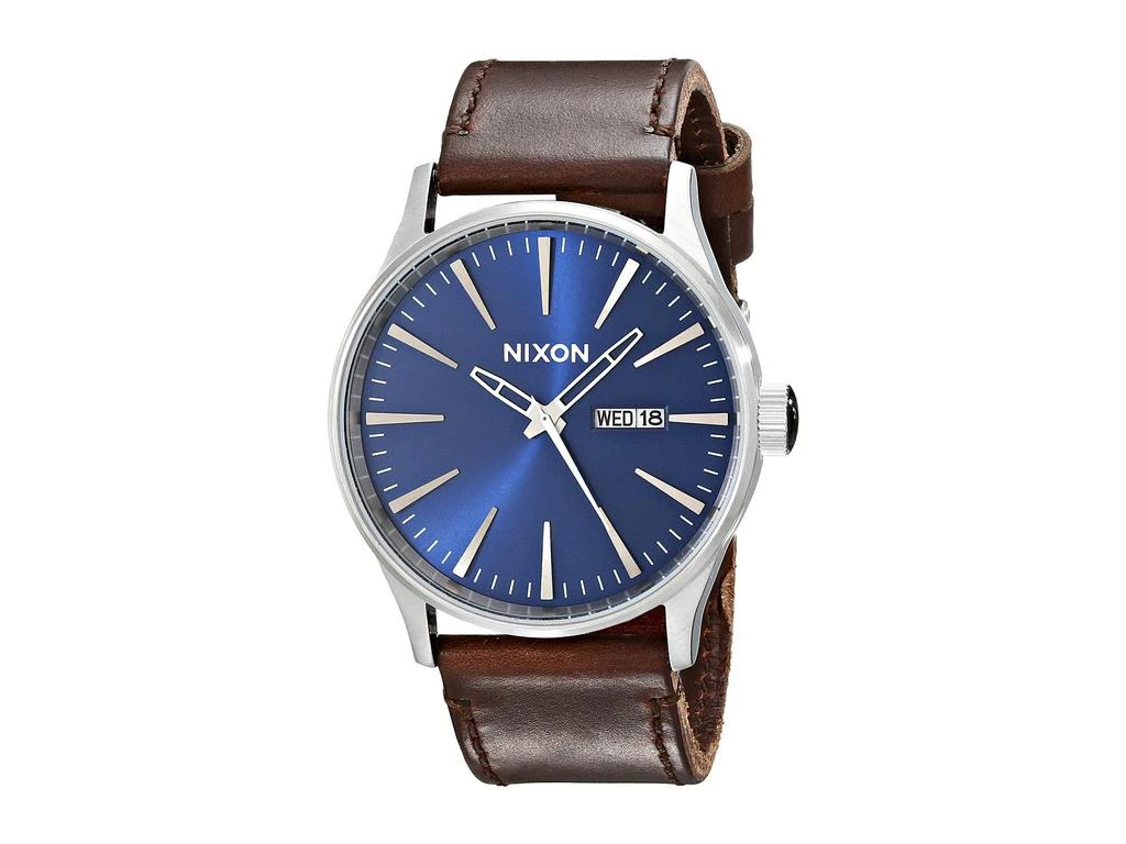 商品Nixon|Sentry Leather 腕表,价格¥1311,第1张图片