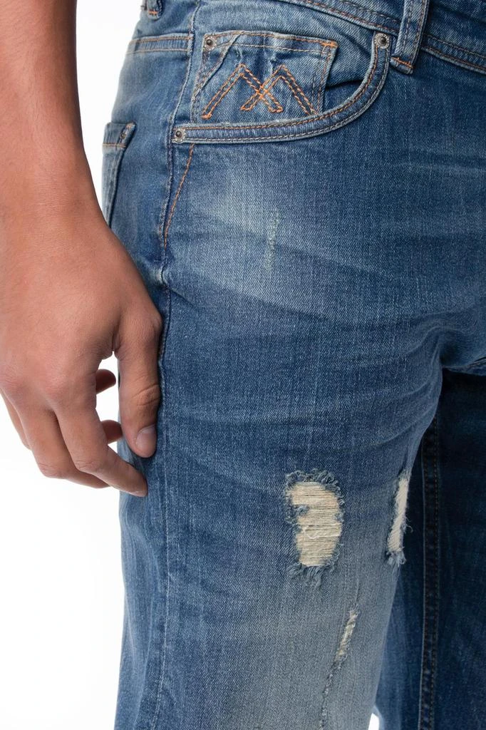 商品RAW X|Skinny-Fit Stretch Five-Pocket Jeans,价格¥227,第4张图片详细描述