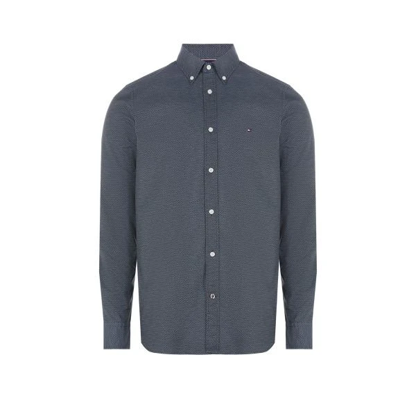 商品Tommy Hilfiger|Chemise motif graphique en coton,价格¥475,第1张图片