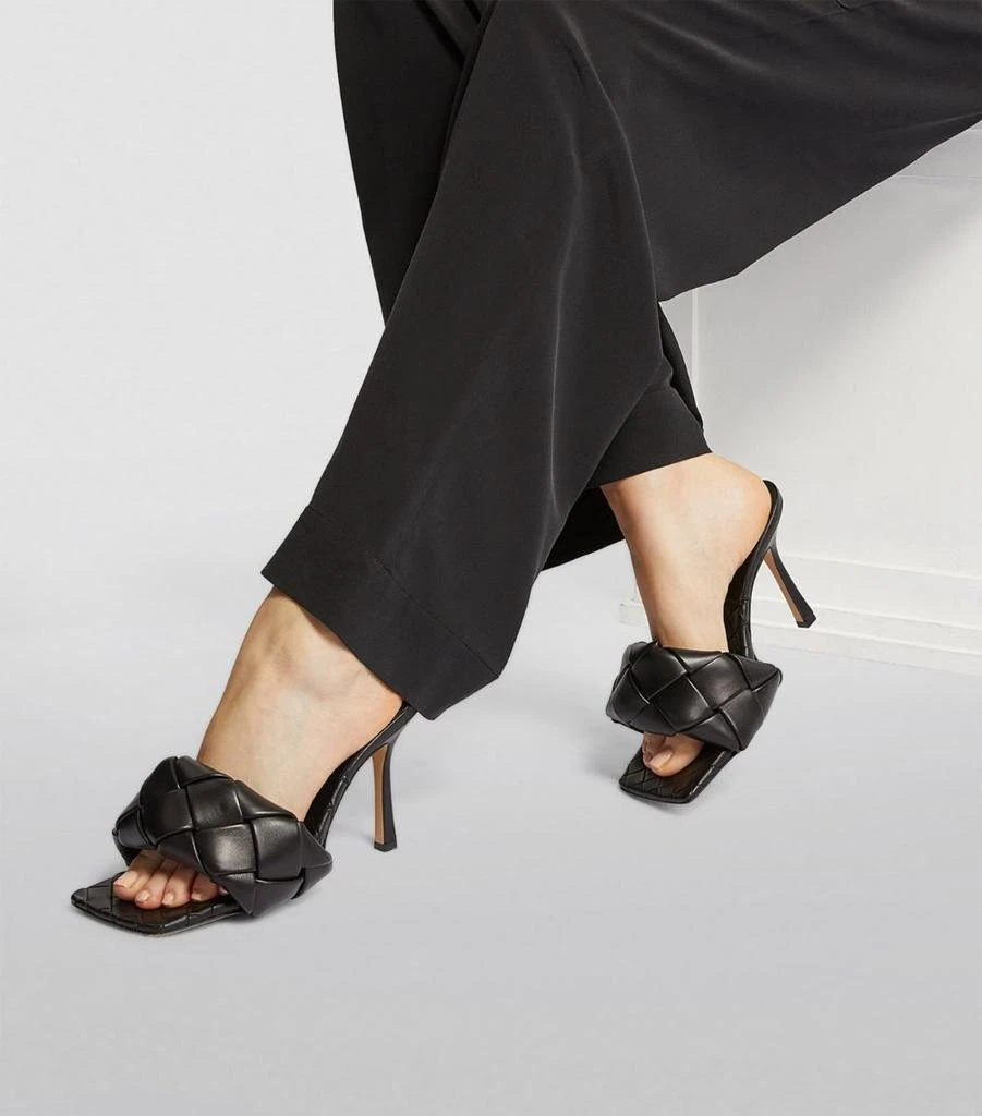 商品Bottega Veneta|Quilted Leather Lido Mules 90,价格¥12341,第2张图片详细描述