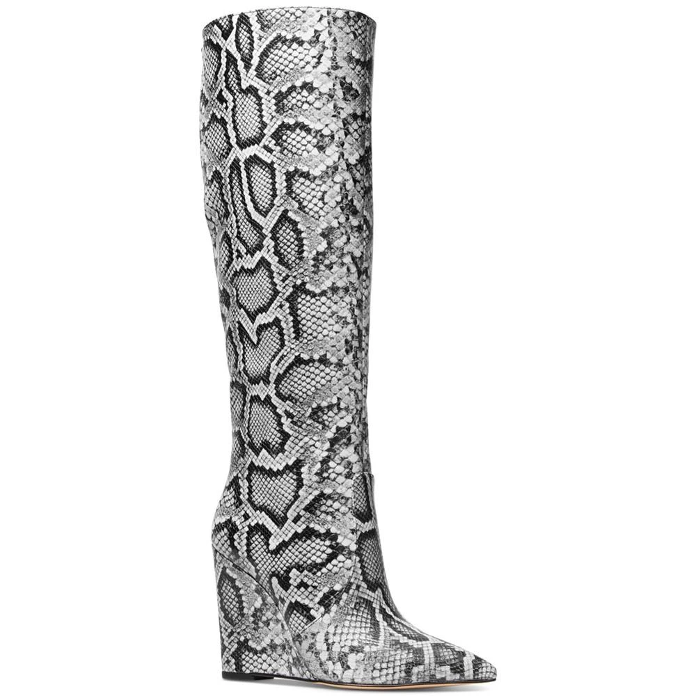 商品Michael Kors|Women's Isra Pointed-Toe Wedge Dress Boots,价格¥2030,第1张图片