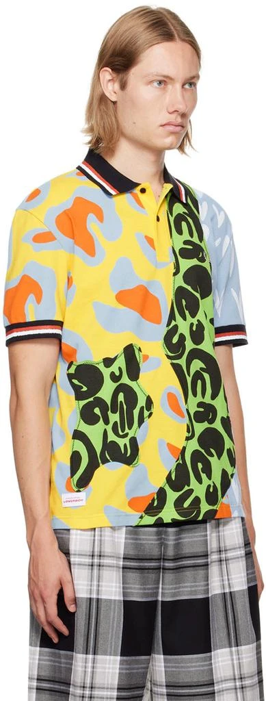 商品Charles Jeffrey Loverboy|Multicolor Fred Perry Edition Animal Patchwork Polo,价格¥585,第2张图片详细描述