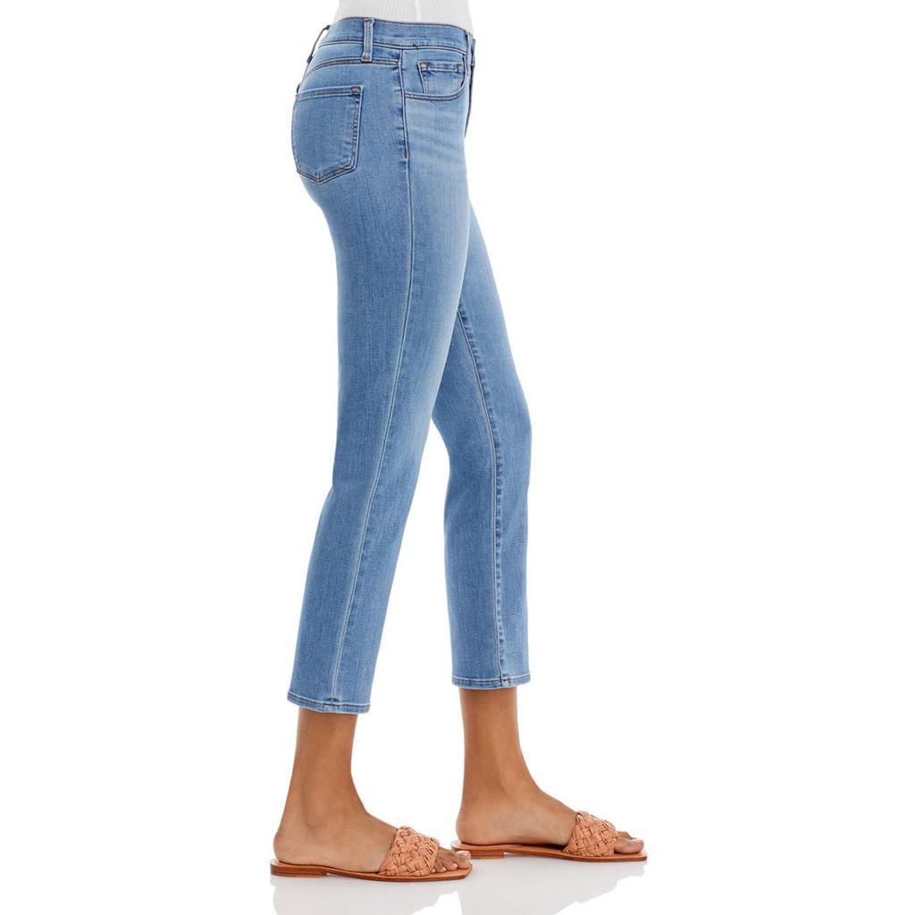 商品J Brand|J Brand Womens Adele Denim Light Wash Straight Leg Jeans,价格¥177,第4张图片详细描述