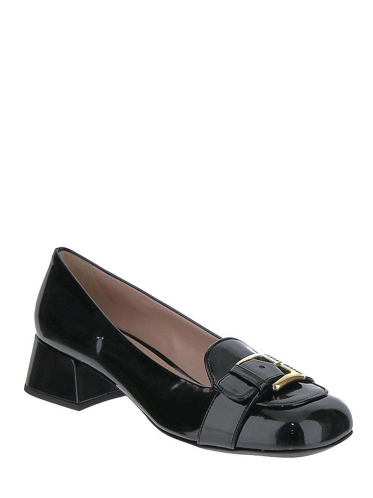 商品Miu Miu|Black Leather Loafers,价格¥5404,第4张图片详细描述