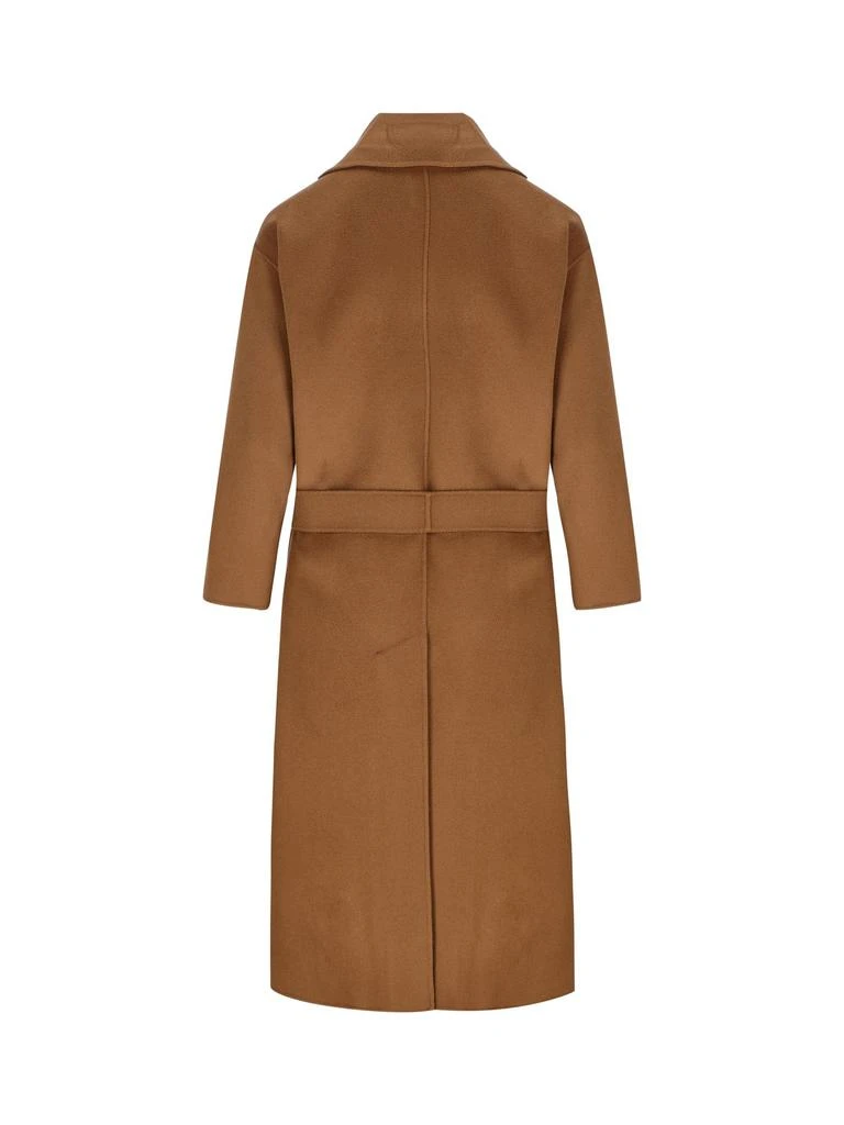 商品Max Mara|'S Max Mara Belted Long-Sleeved Coat,价格¥4997,第2张图片详细描述