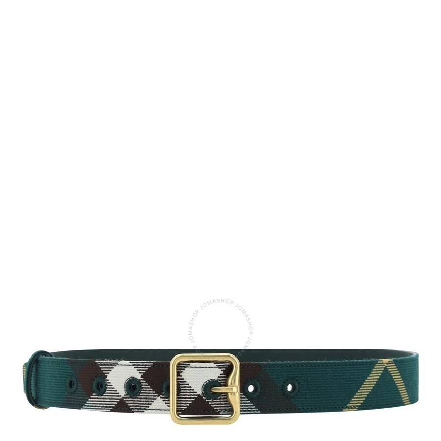 Berry様 Burberry Square Buckle Check-Pattern Belt - Belts - Compare
