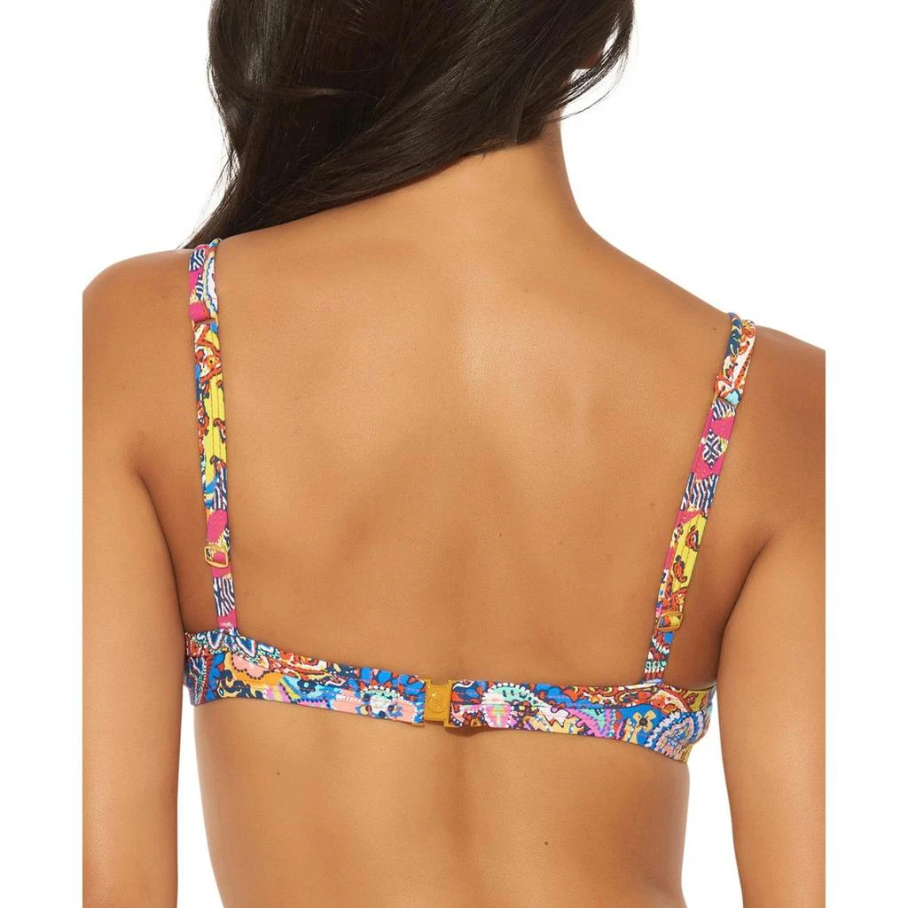 商品Bleu Rod Beattie|Bleu by Rod Beattie Womens Bralette Printed Swim Top Separates,价格¥216,第2张图片详细描述