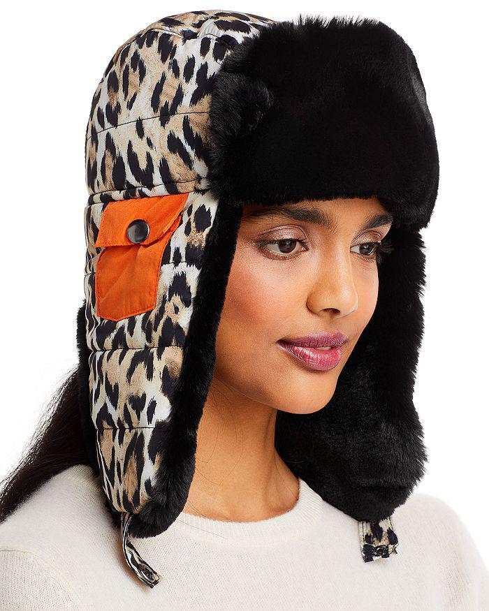 商品Echo Design|Puffer Faux Fur Trapper Hat,价格¥508,第4张图片详细描述