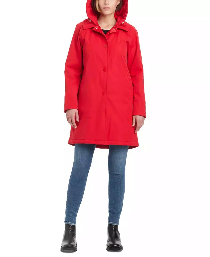 商品Kate Spade|Women's Hooded A-Line Raincoat,价格¥710,第5张图片详细描述