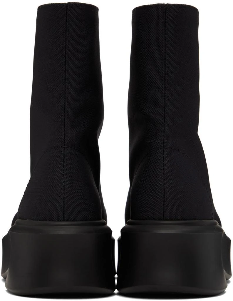 商品The Row|Black Nylon Zipped Boots,价格¥6189,第2张图片详细描述