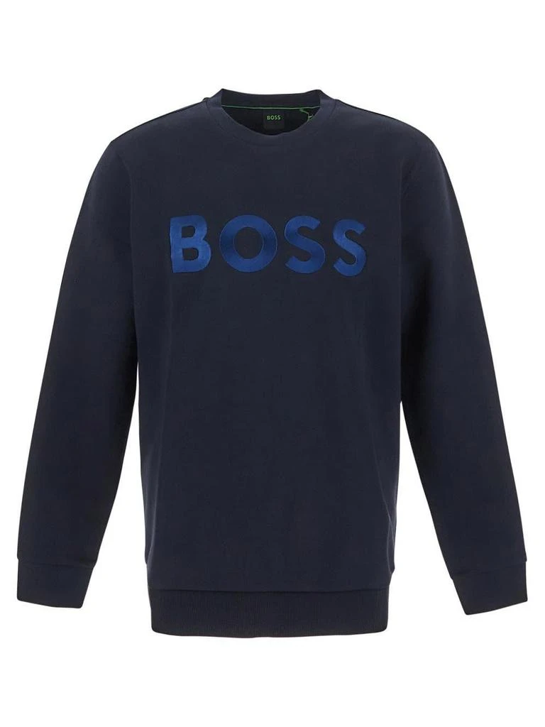 商品Hugo Boss|Hugo Boss Logo Sweatshirt,价格¥1430,第1张图片