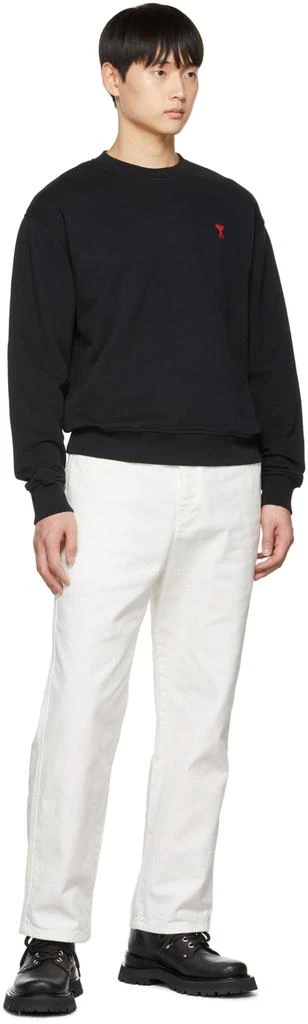商品AMI|Black Ami de Cœur Sweatshirt,价格¥2099,第4张图片详细描述