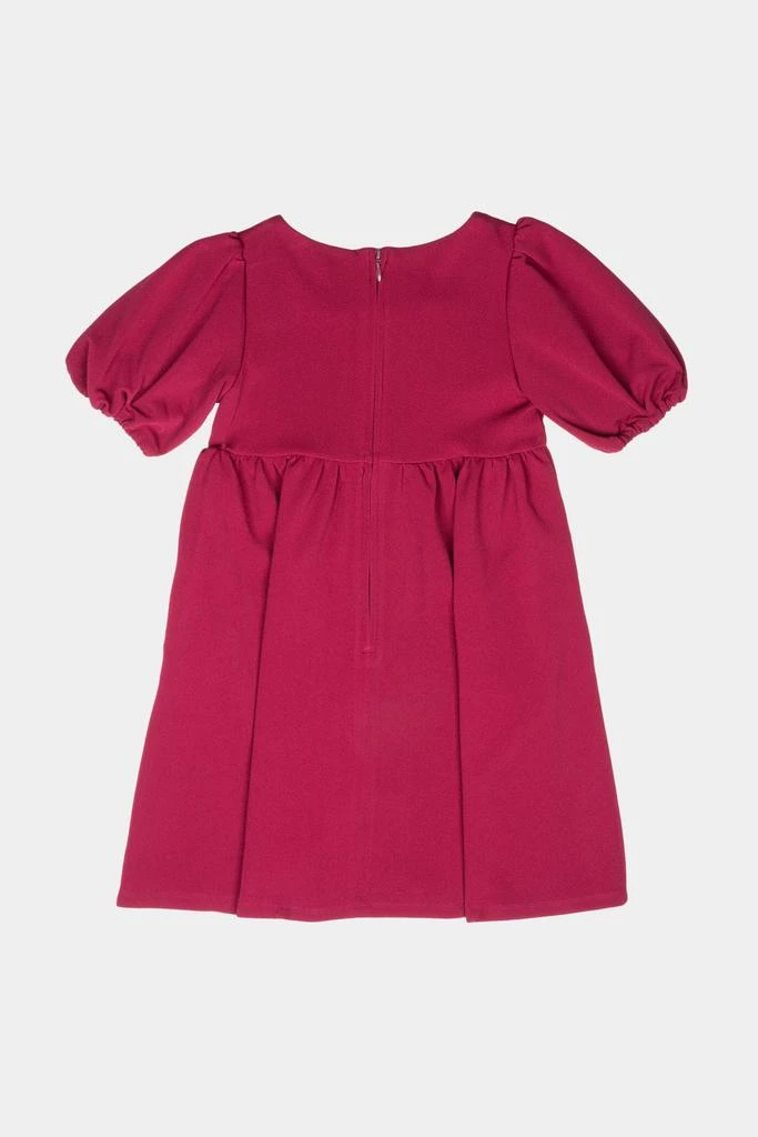 Girls Short Sleeve Texture Pocket Knit Dress 商品
