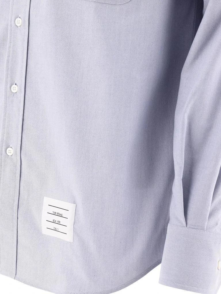 商品Thom Browne|4 Bar Rose Tie Shirts Light Blue,价格¥4106,第4张图片详细描述