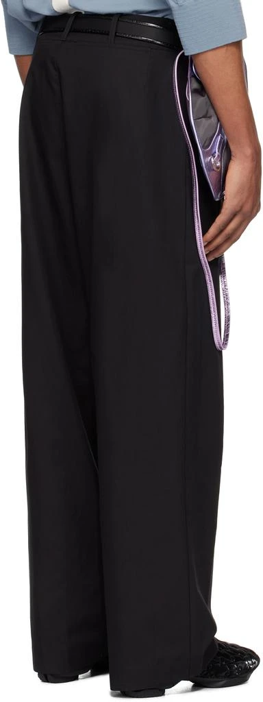 商品Kiko Kostadinov|Black Navin Wide Leg Trousers,价格¥4981,第3张图片详细描述