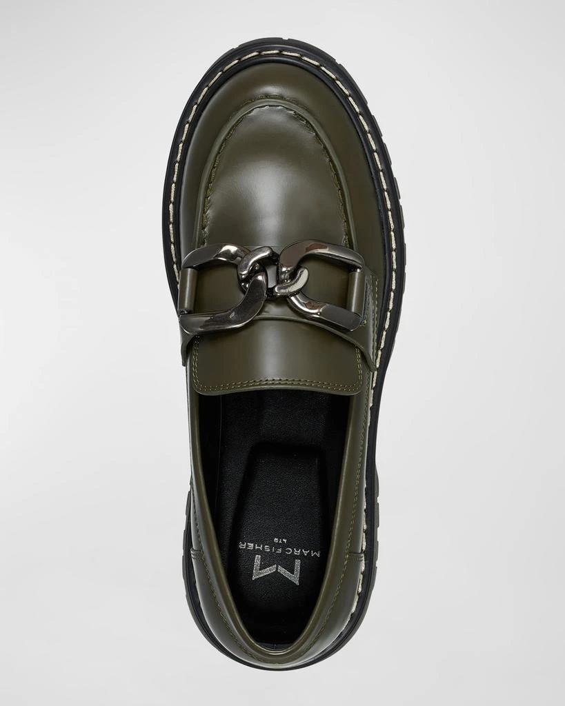 商品Marc Fisher|Trisca Chain Casual Loafers,价格¥1160,第4张图片详细描述